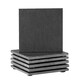 image 1 of Argon Tableware Linea Square Slate Coasters - 10cm - Pack of 6