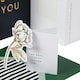 image 5 of Memento Luxe Premium Thank You Card for Friend with Mini Card, Keepsake