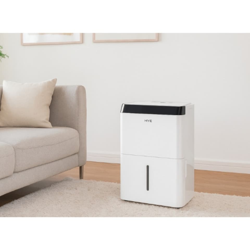 image 1 of HYE 3.4L Portable Dehumidifier with 5 Modes, 30L/Day, 24hr Timer - White SA01DH30L02