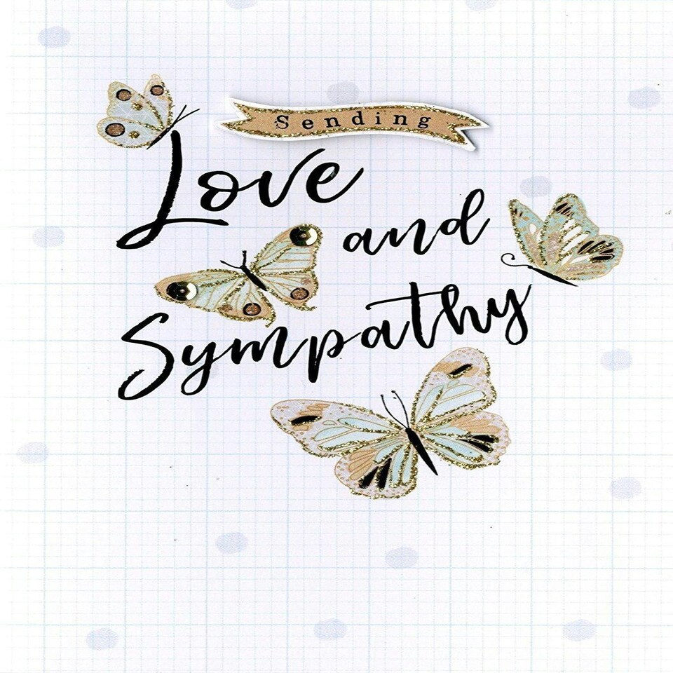 image 1 of Sending Love & Sympathy Greeting Card Second Nature Just To Say Cards