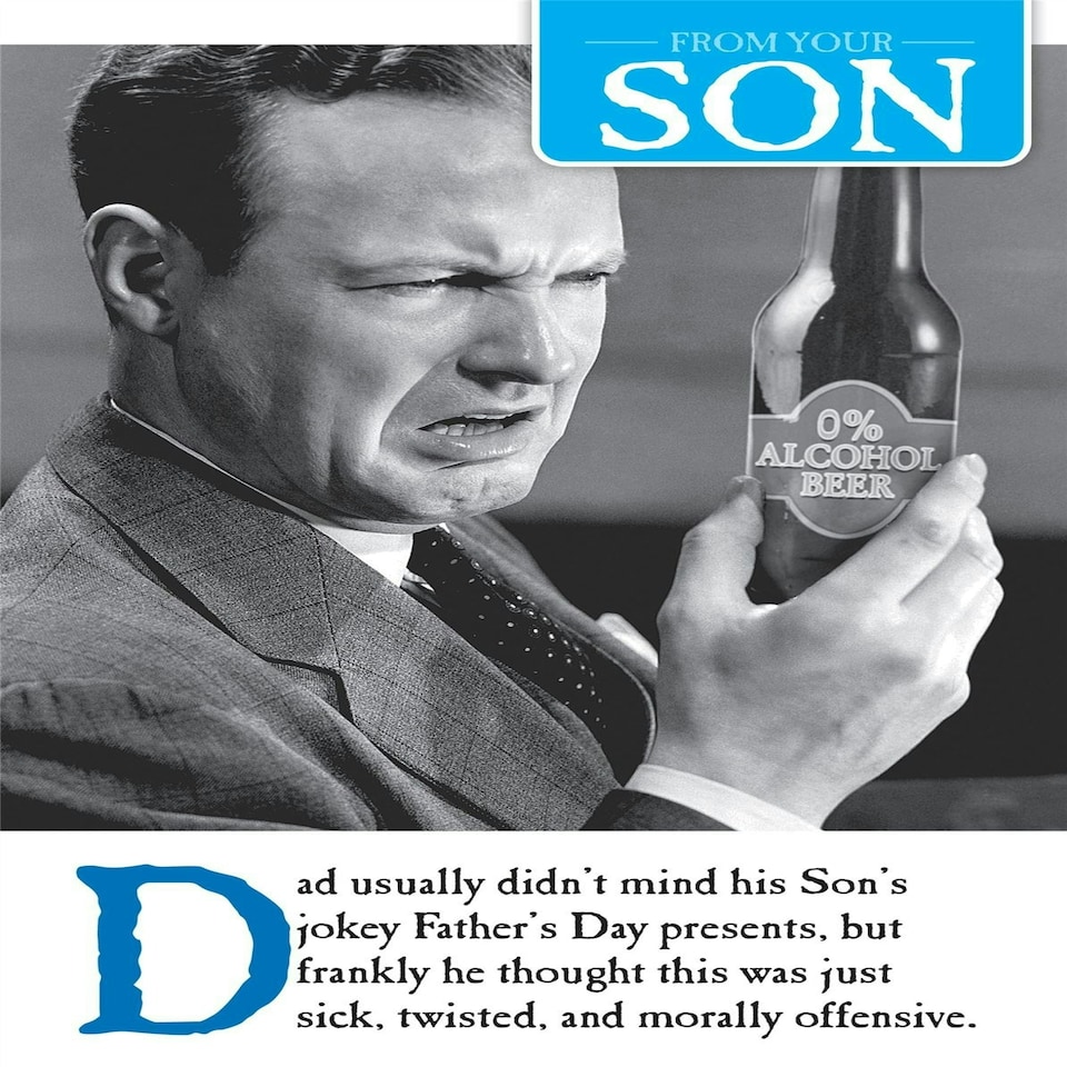 Father's Day Card From Son, Humorous Father's Day Card From Son, Fathers Day Card, Fathers Day Cards, Funny Father's Day Card