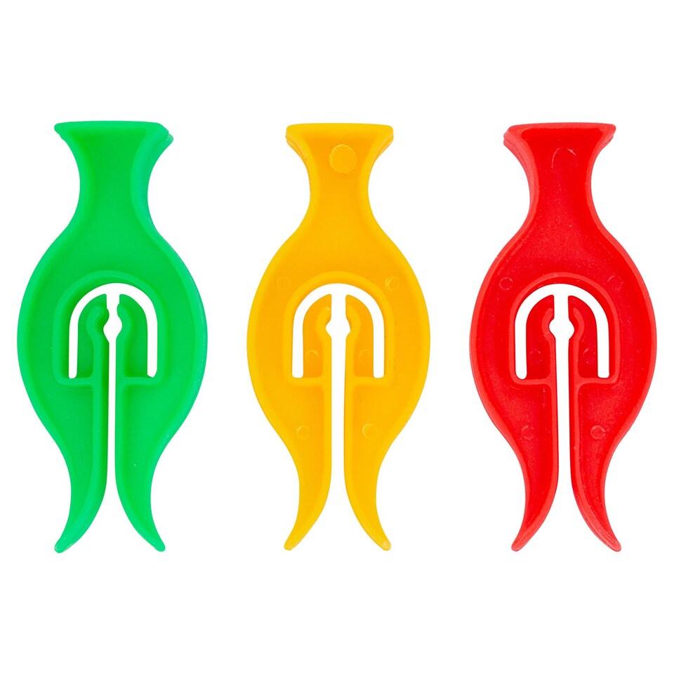 image 1 of Ashley Plastic Storm Clothes Pegs - Multi - Pack of 40