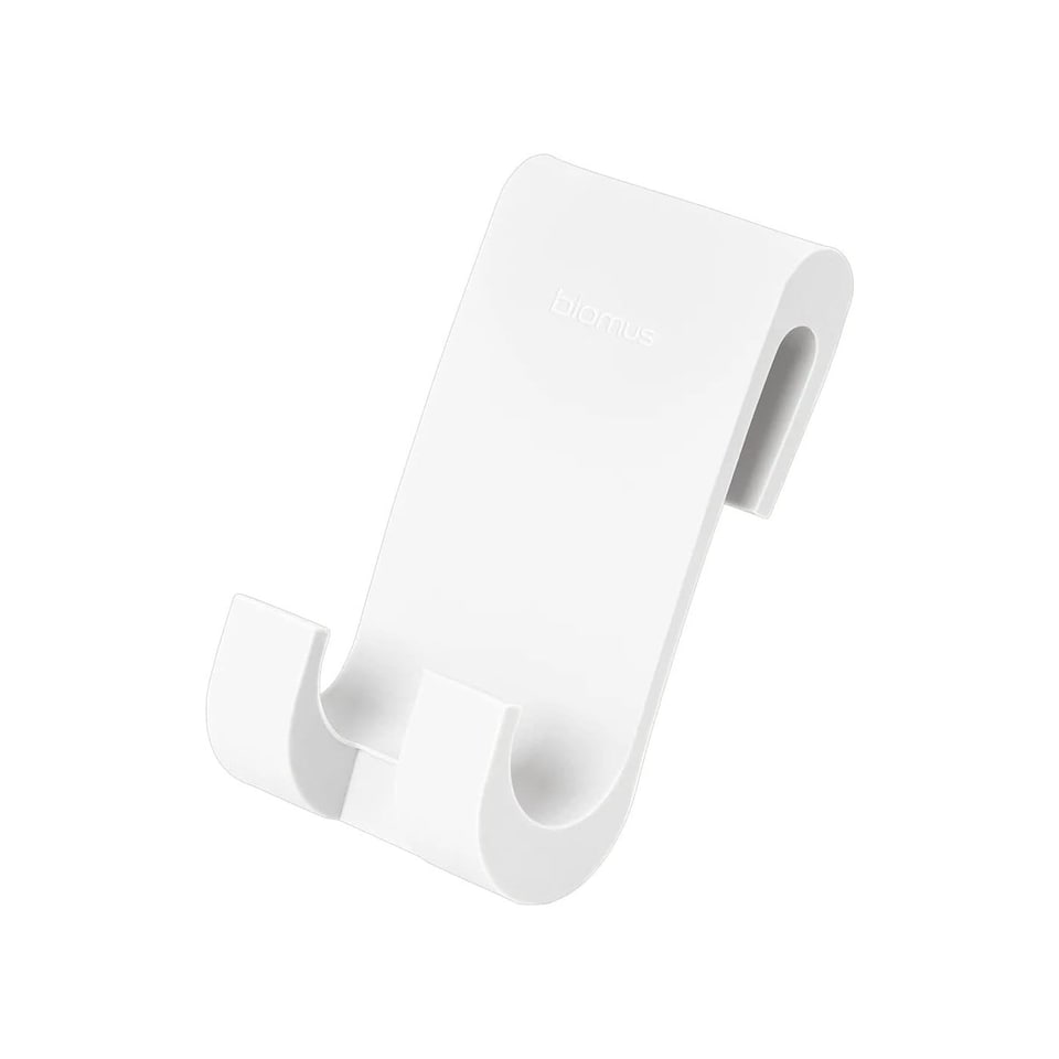 image 1 of Blomus Vipo Shower wiper with Overdoor Hook - White