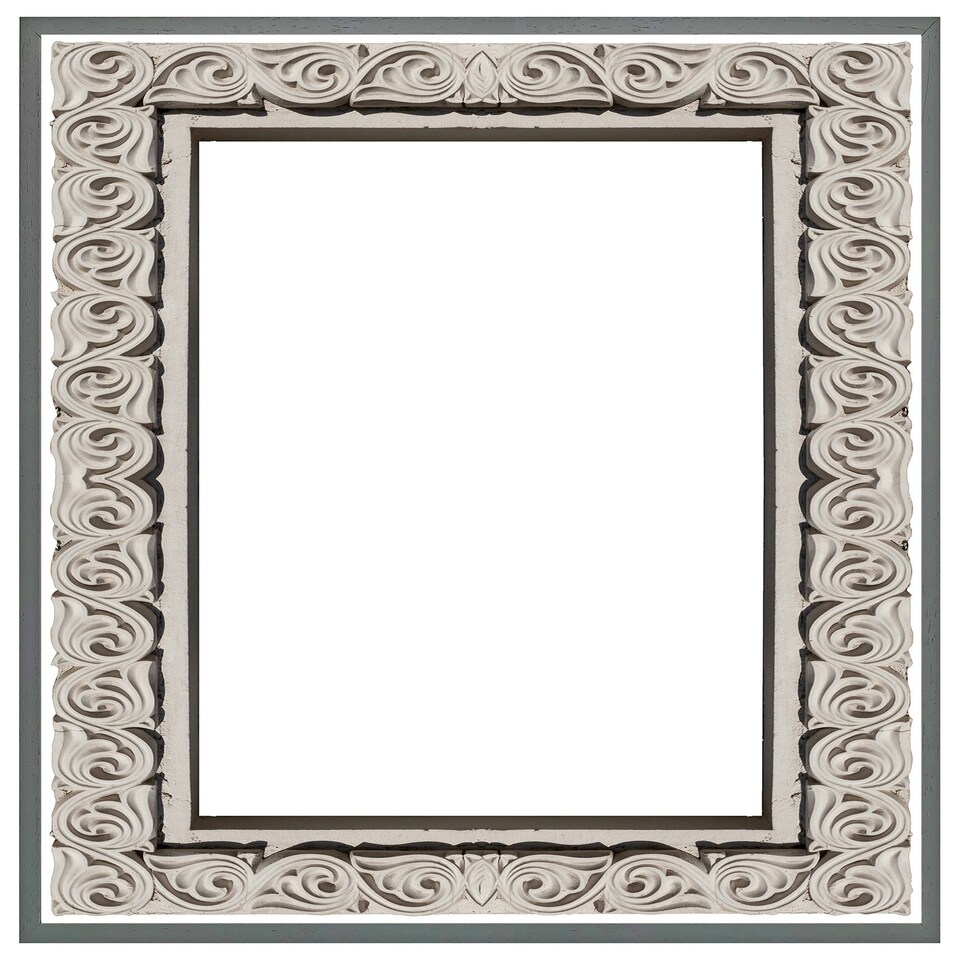 image 1 of Concrete frame (Picture Frame) White | L