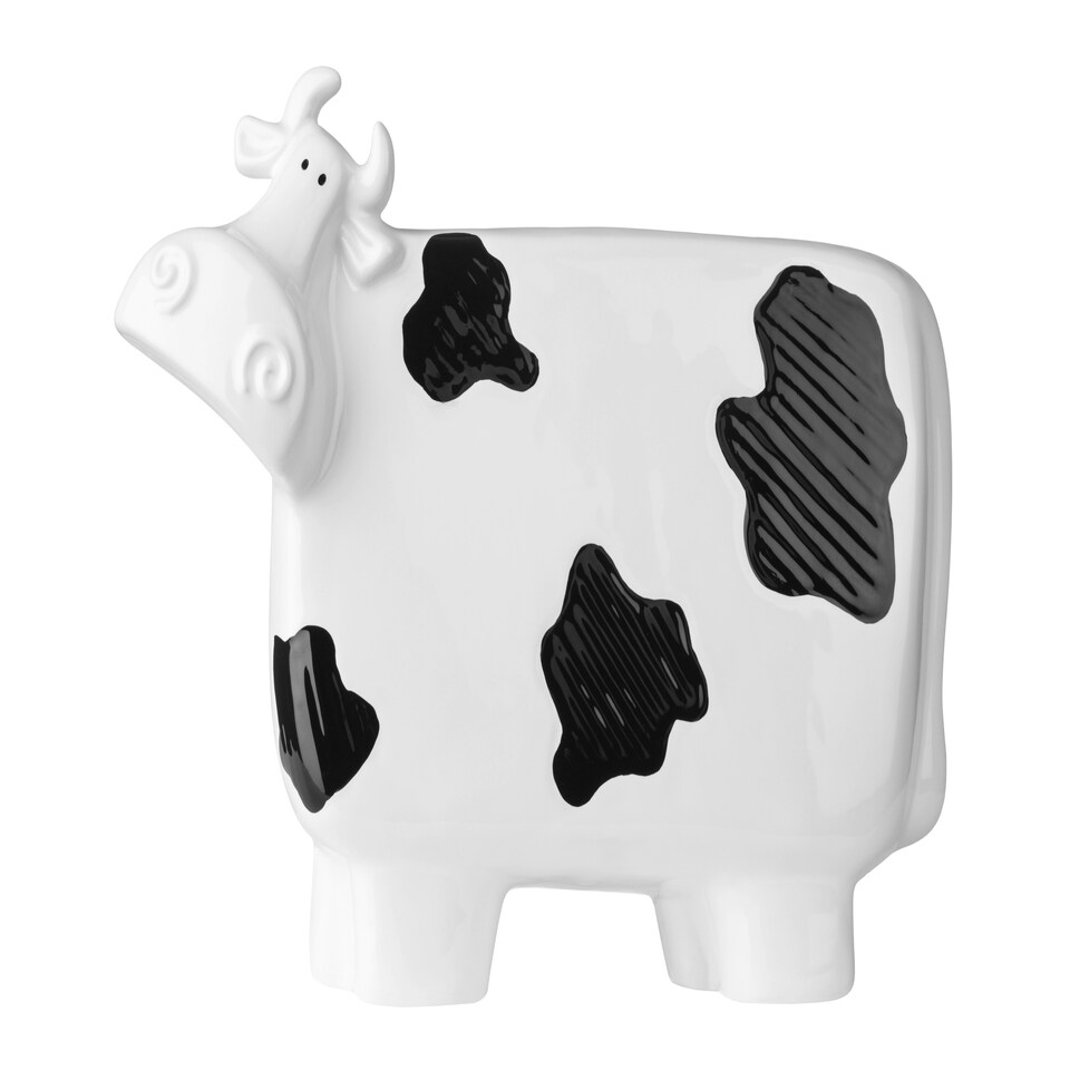Ceramic Cow Ornament