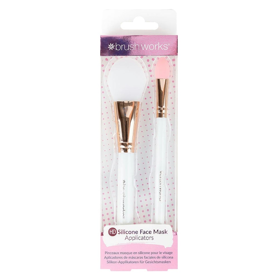 image 1 of Brushworks Silicone Face Mask Applicators - 2 Pack