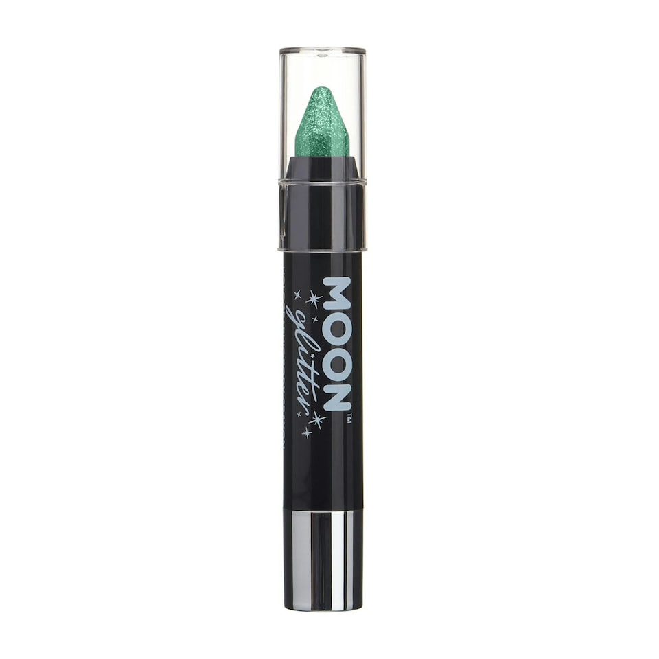 image 1 of Moon Glitter Iridescent Body Crayons (Pack of 6) - Pink/Yellow/Orange/Blue/Green/Purple - One Size