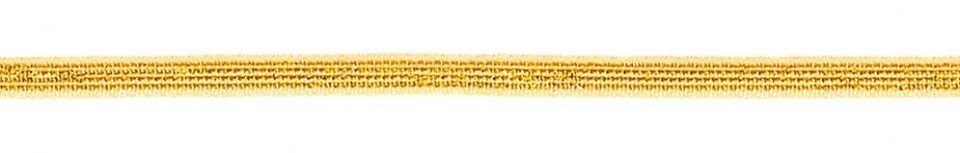 Berisfords 3 Gold/Gold 3mm Dragonfly Metallic Ribbon for Dressmaking - per metre