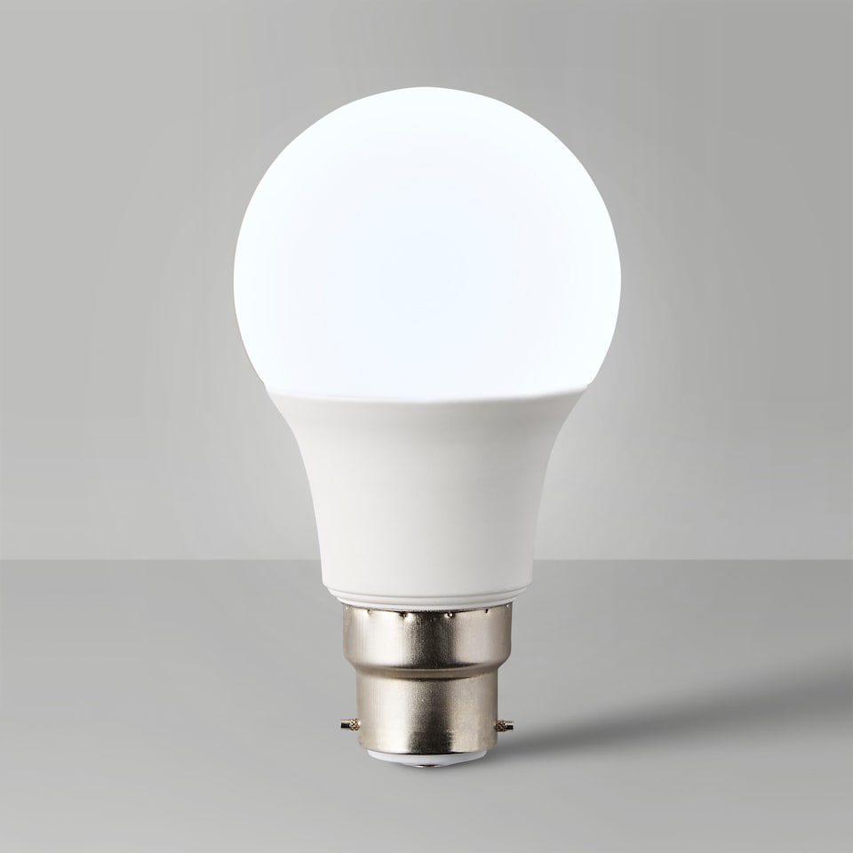 image 1 of ValueLights 2 Pack B22 White GLS Light Bulbs | White