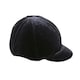image 1 of Shires Velveteen Hat Cover - Black - 53cm - 57cm Black | 53cm - 57cm
