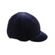 image 1 of Shires Velveteen Hat Cover - Navy - 53cm - 57cm | Blue | 53-57cm