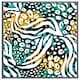 image 3 of Tropical leaves & animal print (Picture Frame) Black | XS
