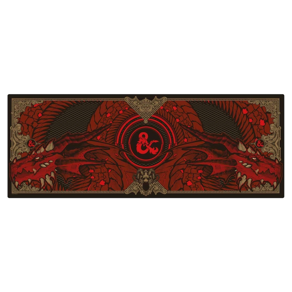 image 1 of Dungeons & Dragons XL Desk Pad & Coaster Set