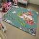 image 4 of Bright Flower on Green (Rug) Green | XL: 160x230cm