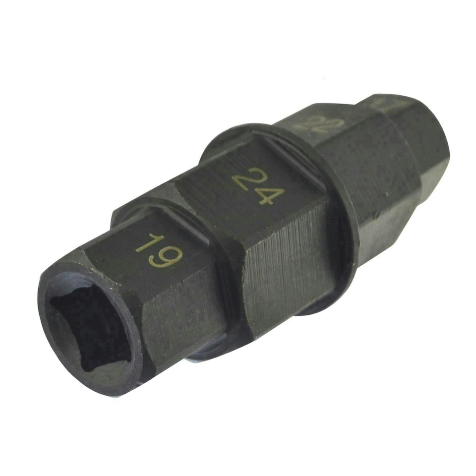 image 1 of Motorcycle / Bike Front Wheel Spindle Adaptor Tool Hex Key 17, 19, 22 and 24mm