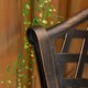 image 8 of Outsunny Cast Aluminium Garden Bench 2 Seater Antique Park Loveseat, Bronze
