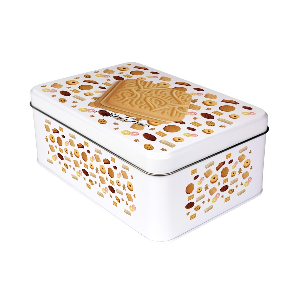 image 1 of Custard Cream Biscuit Tin