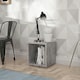 image 2 of Mauro Singular Storage Unit in Concrete Grey