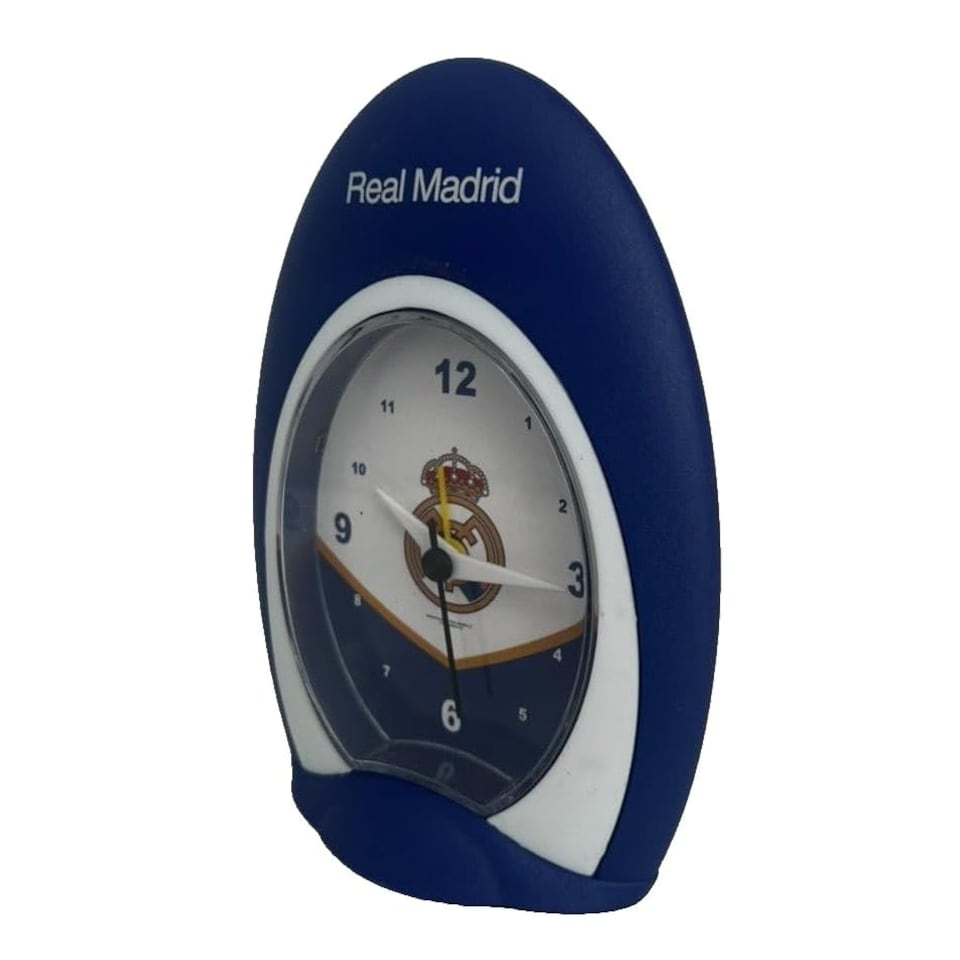 image 1 of Real Madrid FC Swoop Alarm Clock Blue