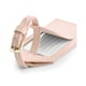 image 2 of Bagbase Boutique Passport Holder and Luggage Tag Set - Soft Pink - One Size Blue