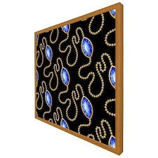 Diamond necklaces (Picutre Frame) Brown | Oak | L