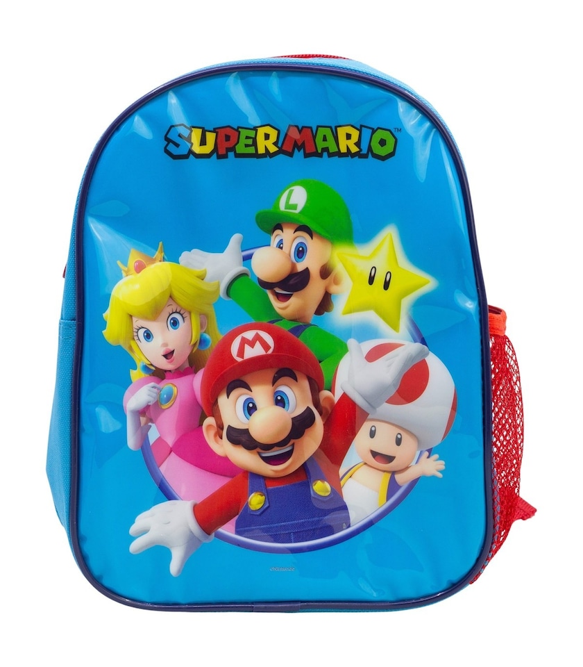 image 1 of Super Mario Insulated Lunch Bag With Straps