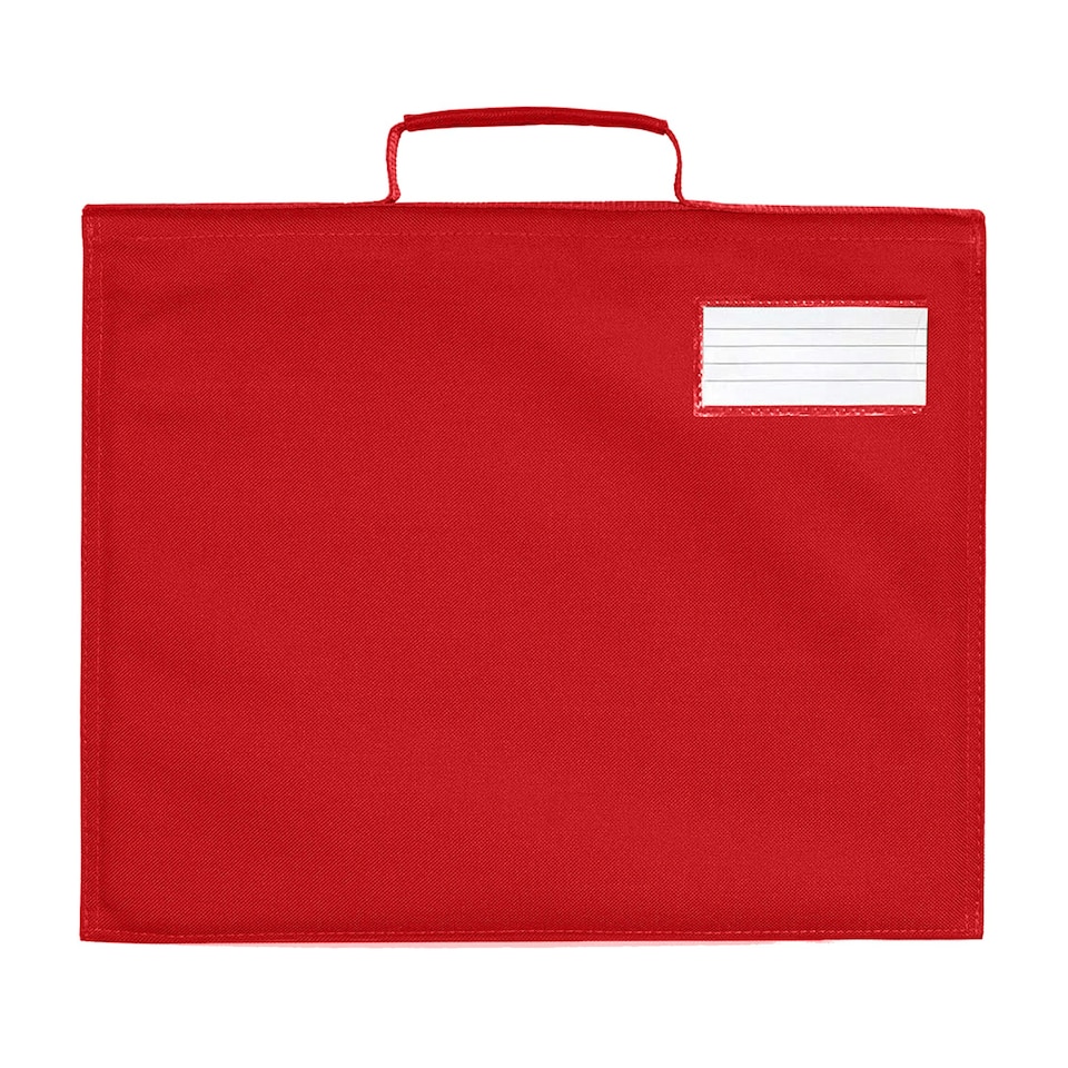 image 1 of Quadra Classic Book Bag - 5 Litres - Classic Red - One Size Red