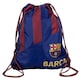 image 1 of FC Barcelona Stripe Drawstring Bag | Red | Burgundy/Blue/Gold | 1