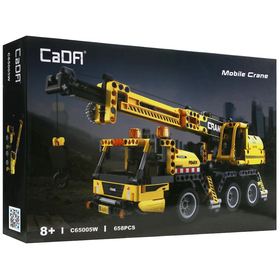 image 1 of Cada Mobile Crane Construction Toy 658 Piece C65005w