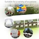 image 6 of Outsunny 9m x 3m Outdoor Garden Gazebo Wedding Party Tent Canopy Marquee Green