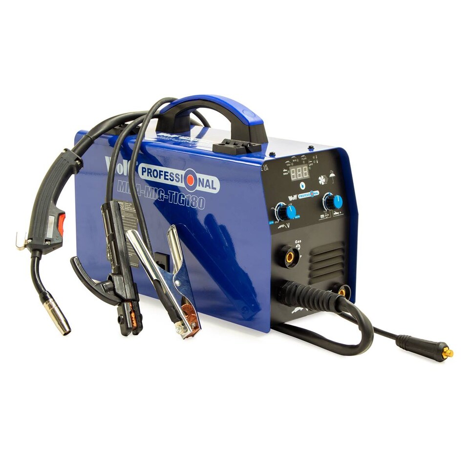 image 1 of MIG MMA TIG Welder Wolf 180 5 Function Combination