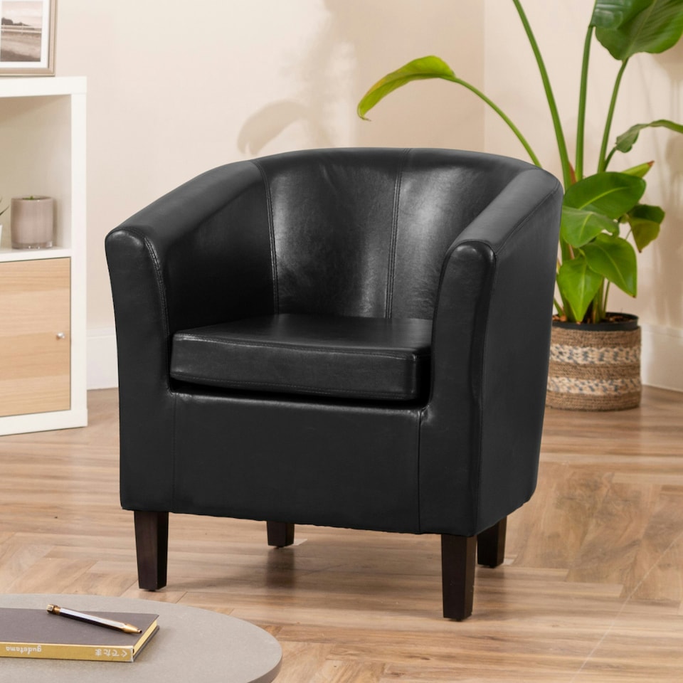 image 1 of Meriden Tub Chair - Black