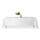 image 1 of Rectangle Crushed Velvet Table Cloth, Washable Table Cover - 70" x 144"