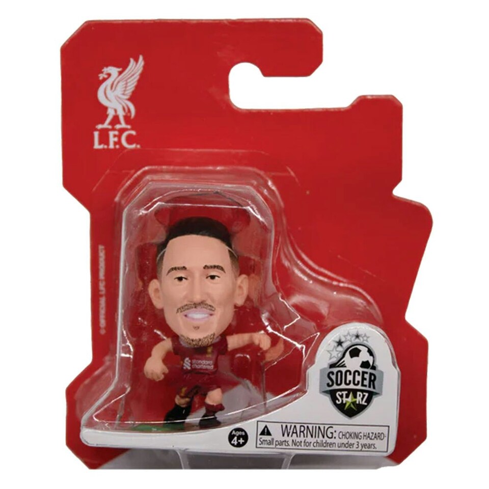 image 1 of Liverpool FC Konstantinos Tsimikas 2025 SoccerStarz Football Figurine - Red/Green/Gold - One Size
