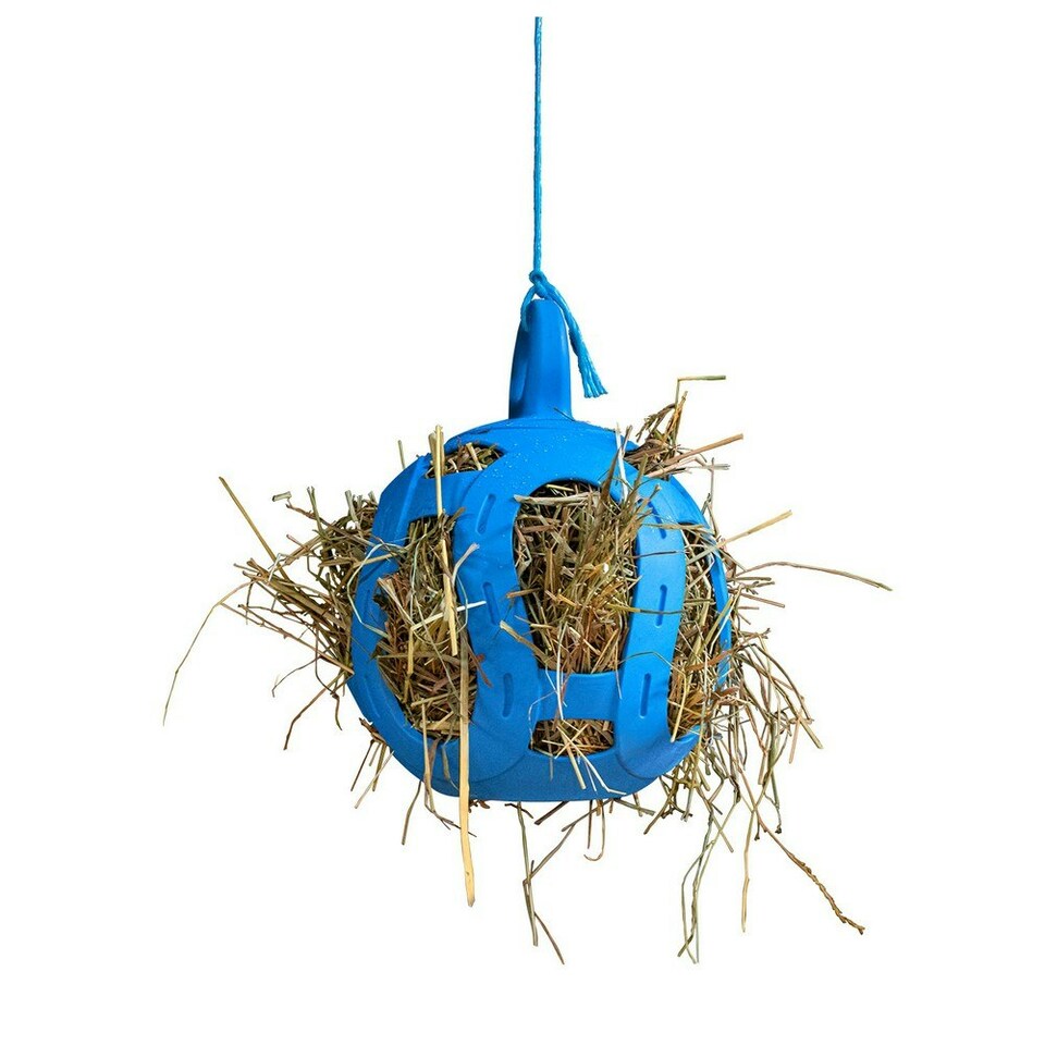 image 1 of Horsemens Pride Jolly Horse Hay Ball - Blue - One Size