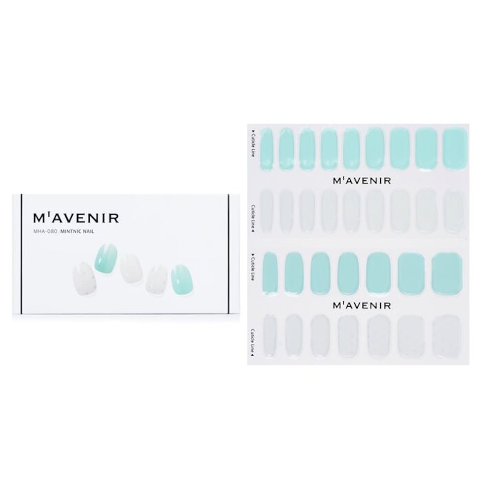 image 1 of Nail Sticker (assorted Colour) - # Mintnic Nail - 32pcs Multi