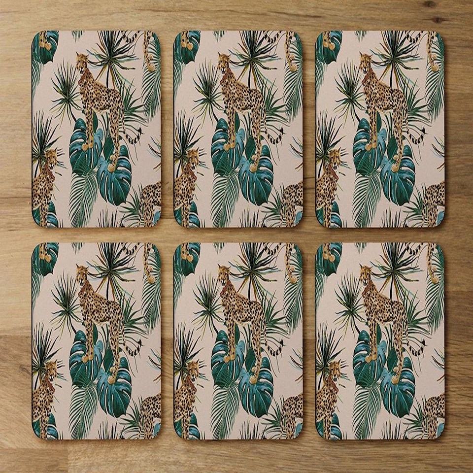 image 1 of Tropical Cheetah (Coaster)