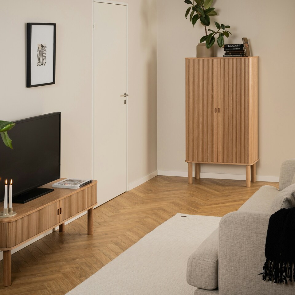 image 1 of Langley Cabinet in Oak