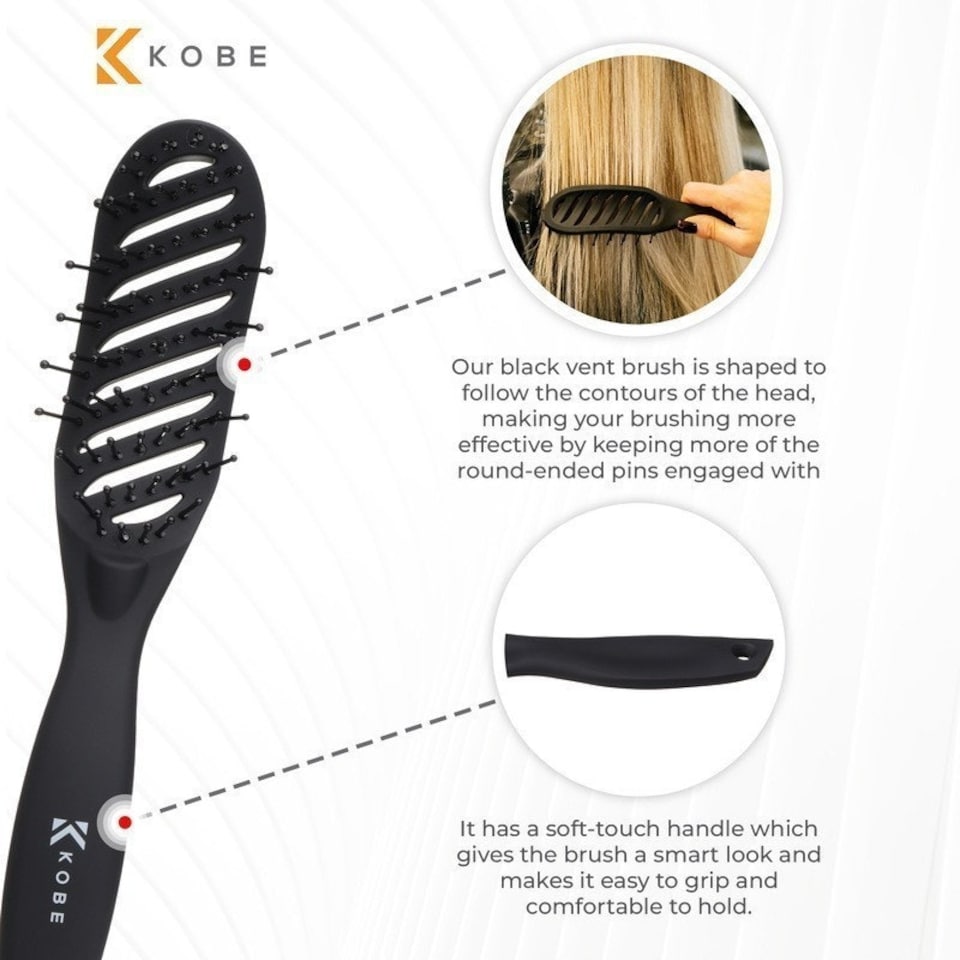 image 1 of Kobe Soft-Touch Vent Brush