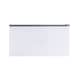 image 1 of Pack of 12 DL Clear Zippy Bags with Grey Zip