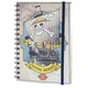 image 1 of One Piece Live Action Going Merry Notebook - Brown/Yellow/Blue - One Size