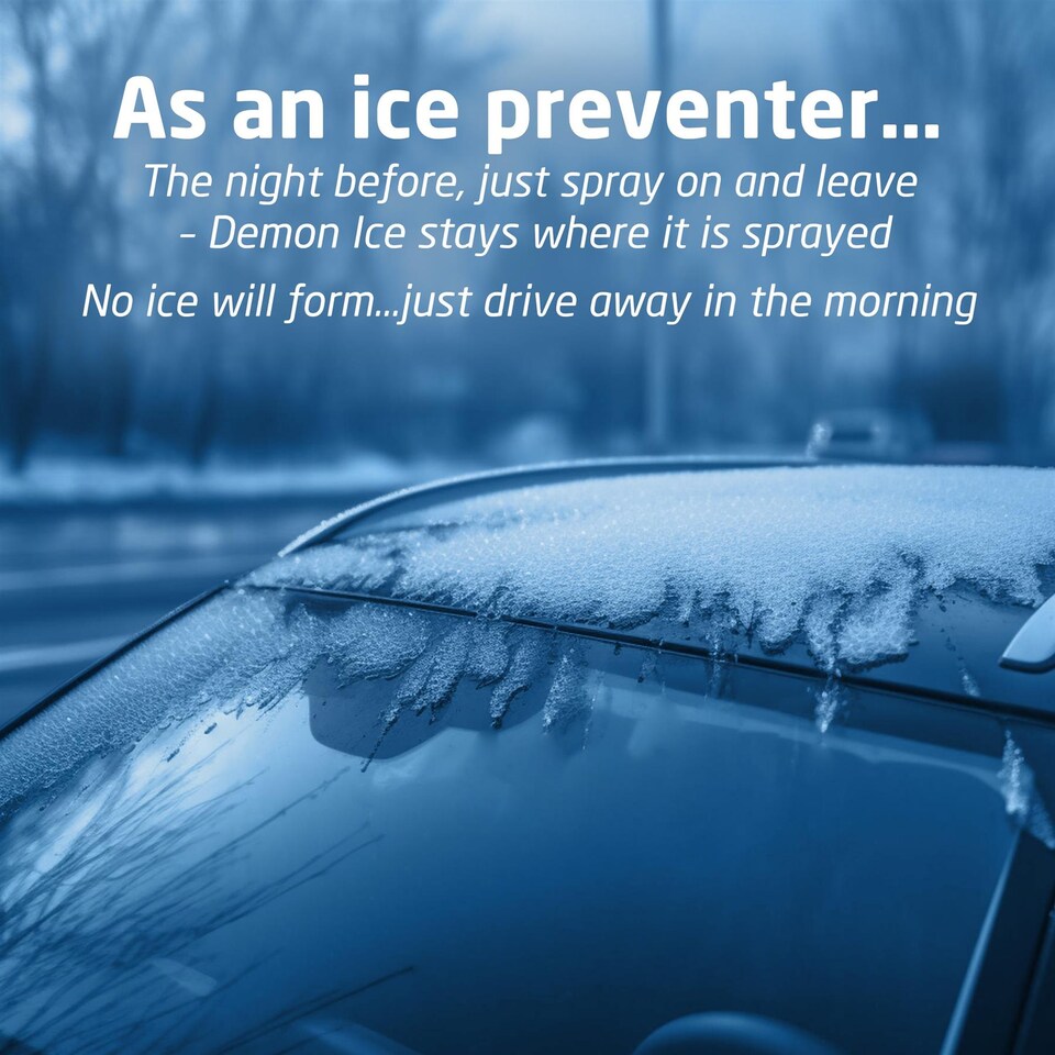 image 1 of Carplan Windscreen De Icer Pre Icer Prevents Freezing Trigger Spray 1L x12