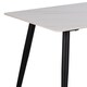 image 7 of Wicklow Ceramic Dining Table in White