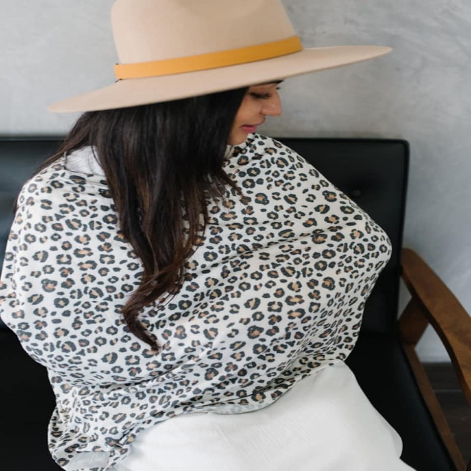 image 1 of Copper Pearl Nursing & Car Seat Cover Zara
