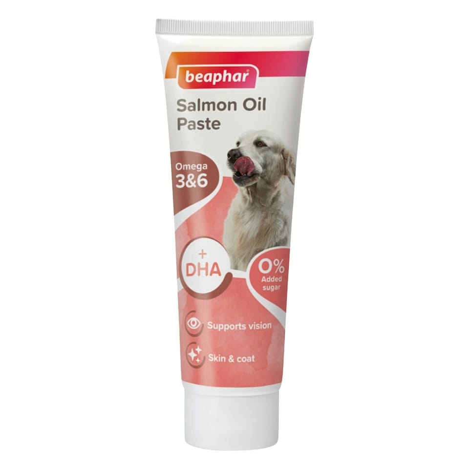 Beaphar Salmon Oil Paste for Dogs 100g - Pack of 6