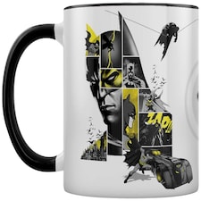 BATMAN (80TH ANNIVERSARY) BLACK INNER C MUG - Coloured Inner Mugs N/A