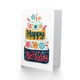 image 2 of Floral Cake Candles Flowers Woman Her Birthday Card
