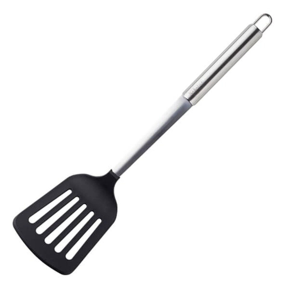 image 1 of Sabatier Professional Stainless Steel & Nylon Slotted Turner