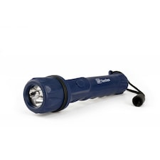 Active Rubber Torch With 16 Hour Battery Life - Navy - 21 x 15.2 x 2.8cm