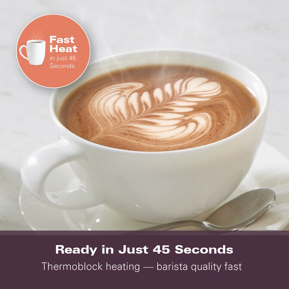 image 1 of Hamilton Beach BaristaPro Plus Touch 8-in-1 Espresso Machine Cream